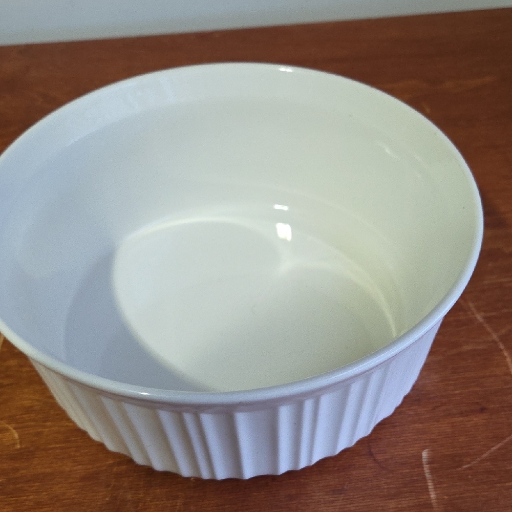 French White Casserole Dish